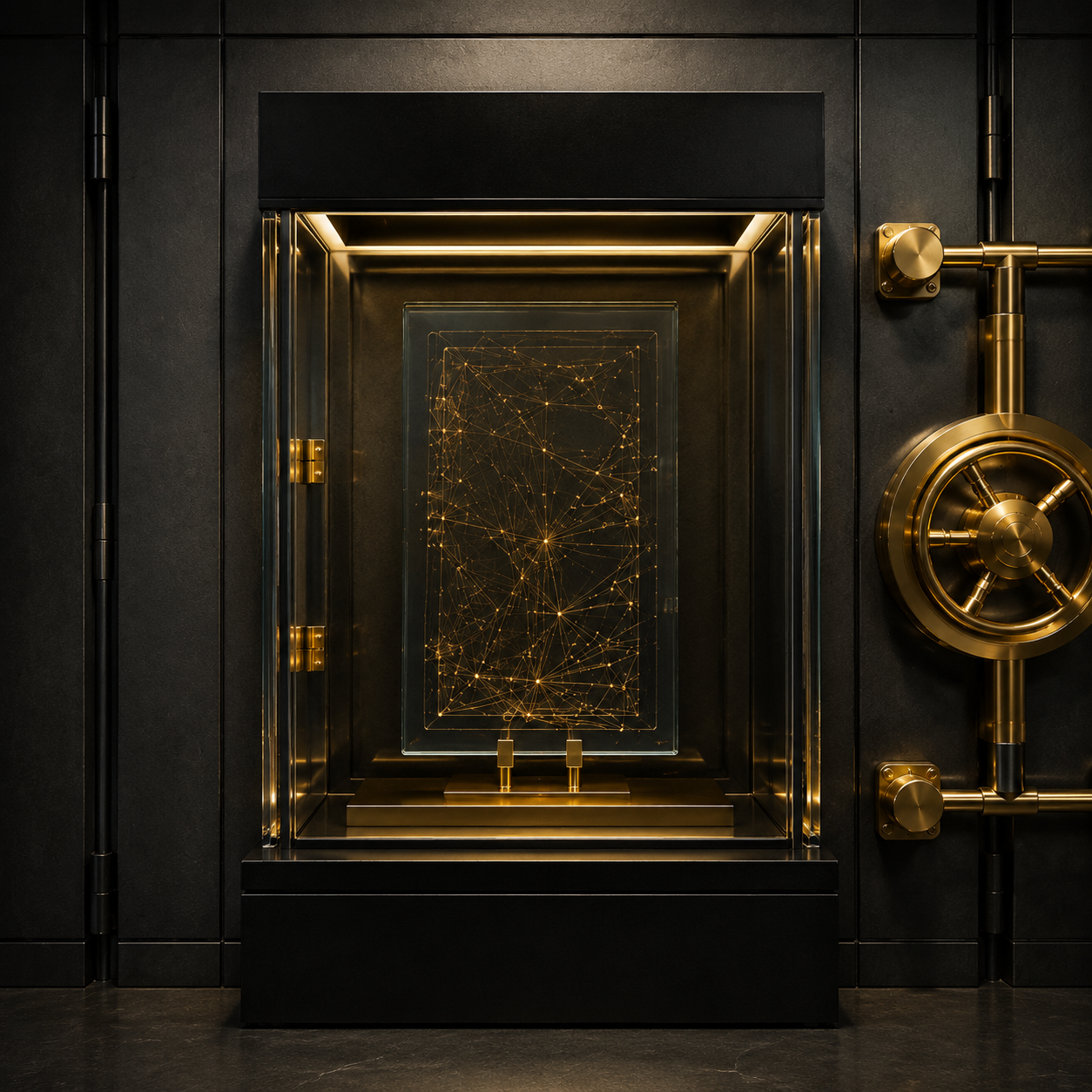 Verified real-world asset within a secure institutional record
